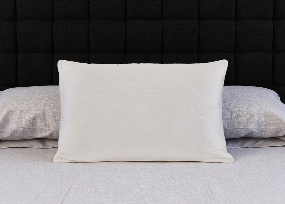 Cotton Latex Foam And Wool Hypoallergenic King Size Bed Pillow