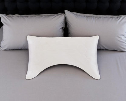 Cotton Latex Foam And Wool Hypoallergenic Ergonomic Queen Size Bed Pillow
