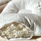 Cotton Latex Foam And Wool Firm Hypoallergenic Queen Size Bed Pillow
