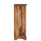 51" Brown Solid Wood Live Edge Five Drawer Standard Chest