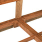 Brown Live Edge Solid Wood King Bed Frame