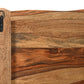 Brown Live Edge Solid Wood King Bed Frame