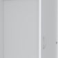 71" White Two Door Three Drawer Combo Dresser
