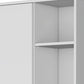 67" White Wood Two Door Pantry Or Storage Closet