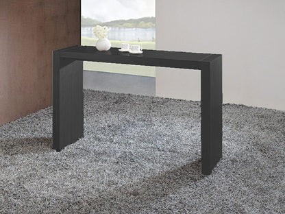 60" Espresso Wood Rectangular Bar Table