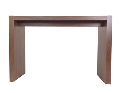 60" Brown Wood Rectangular Bar Table