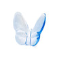 3" Aqua Crystal Butterfly Figurine Tabletop Sculpture