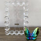 3" Blue and Green Crystal Butterfly Figurine Tabletop Sculpture