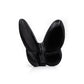 3" Black Crystal Butterfly Figurine Tabletop Sculpture