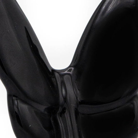 3" Black Crystal Butterfly Figurine Tabletop Sculpture