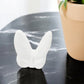 3" White Crystal Butterfly Figurine Tabletop Sculpture