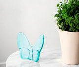 3" Turquoise Crystal Butterfly Figurine Tabletop Sculpture