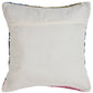 Set of Two Blue Geometric Cotton Throw Pillow