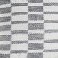 Set of Two 18" Gray Geometric Cotton Throw Pillows