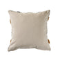 Set of Two 20" Black And Yellow Striped Cotton Throw Pillows with Fringe