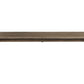 55" Brown Solid Wood Dining Bench