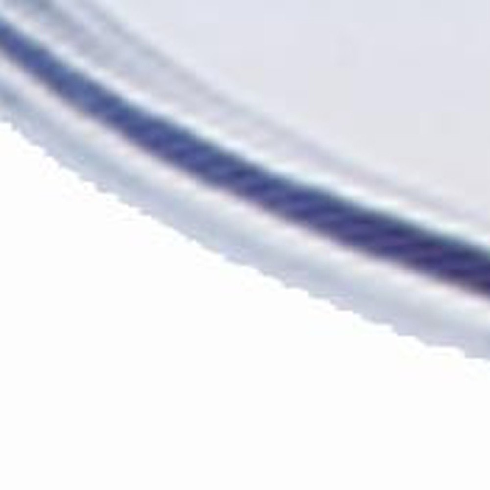 20" Clear Heavy Duty Plastic Indoor Outdoor Round Pedestal End Table