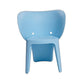 Set Of Four Blue Heavy Duty Plastic Juvenile Chairs