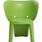 Set Of Four Green Heavy Duty Plastic Juvenile Chairs