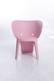 Set Of Four Pink Heavy Duty Plastic Juvenile Chairs