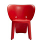 Set Of Four Red Heavy Duty Plastic Juvenile Chairs