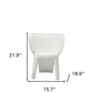 Set Of Four White Heavy Duty Plastic Juvenile Chairs