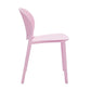 Set Of Four Pink Heavy Duty Plastic Juvenile Chairs