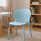 Set Of Four Aqua Blue Heavy Duty Plastic Juvenile Chairs