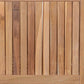 18" Natural Solid Wood Indoor Outdoor Square Planter Box