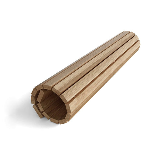 Natural Teak 20" Square Shower Mat