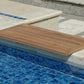 Natural Teak 39" Shower Mat