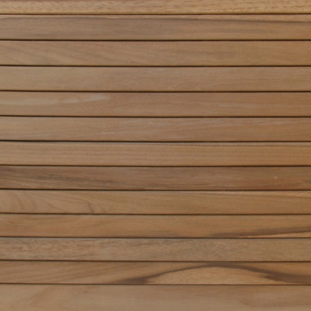 Natural Teak 39" Shower Mat