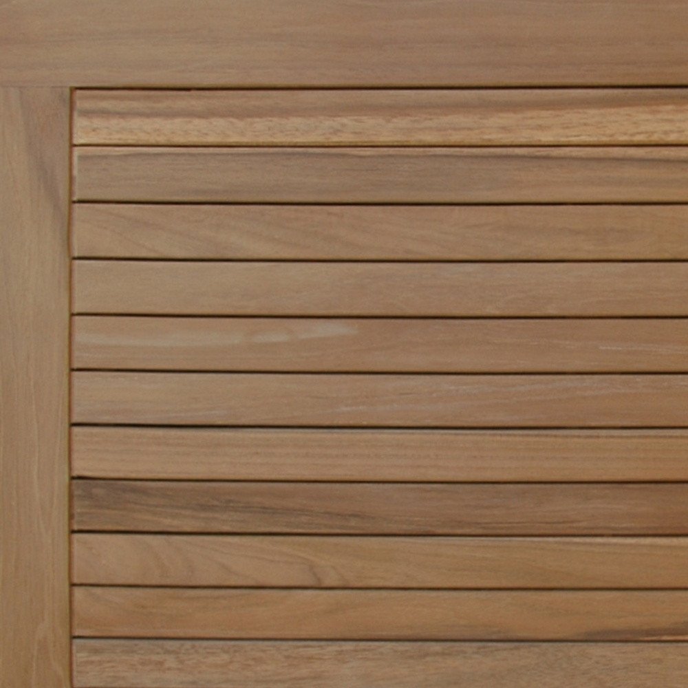 Natural Teak 39" Shower Mat