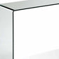 47" Clear Glass Block Console Table