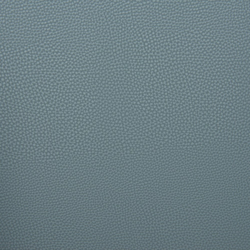 Set of Two 30" Blue And Black Faux Leather And Steel Low Back Bar Height Bar Chairs