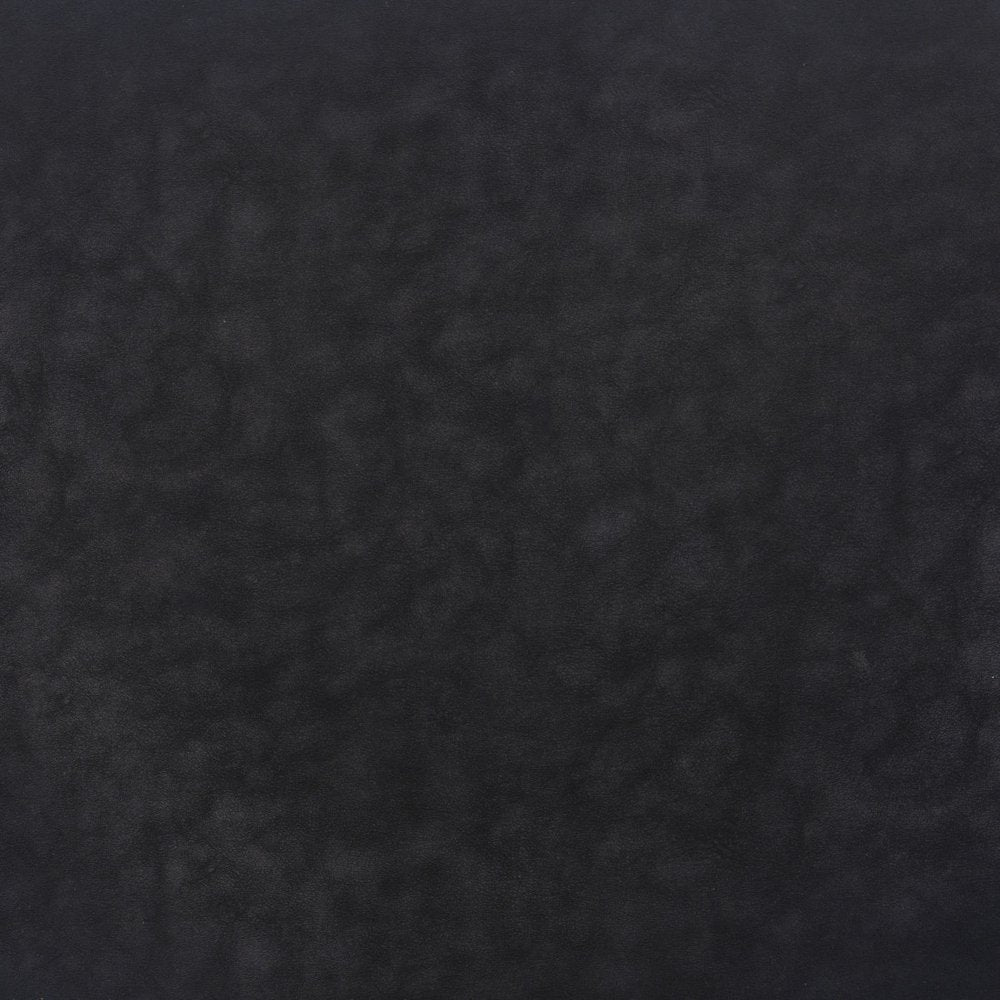 Set of Two 26" Black Faux Leather And Steel Low Back Counter Height Bar Chairs