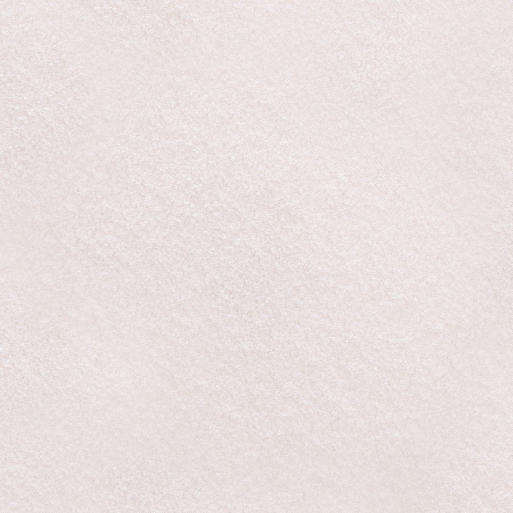 Set of Two 25" Ivory and Black Shearling and Steel Low Back Counter Height Bar Chairs