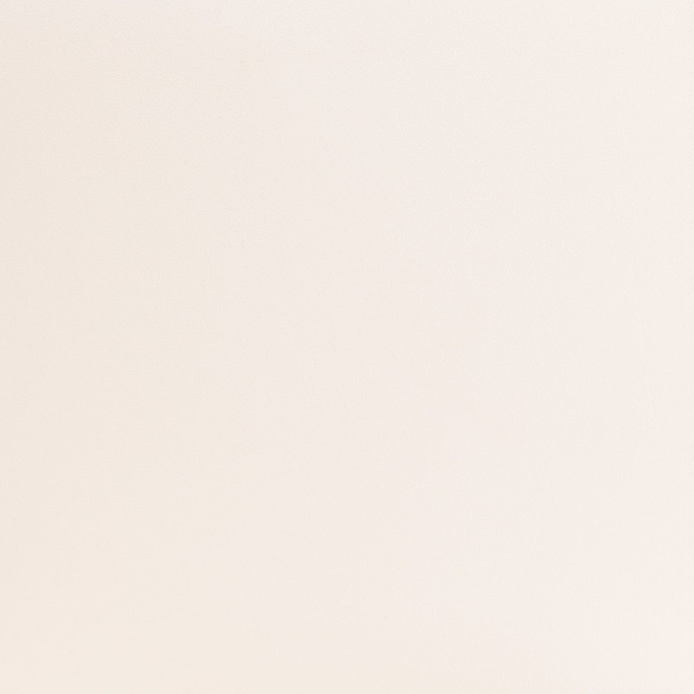 Set of Two 29" Cream And Black Faux Leather And Steel Bar Height Bar Chairs