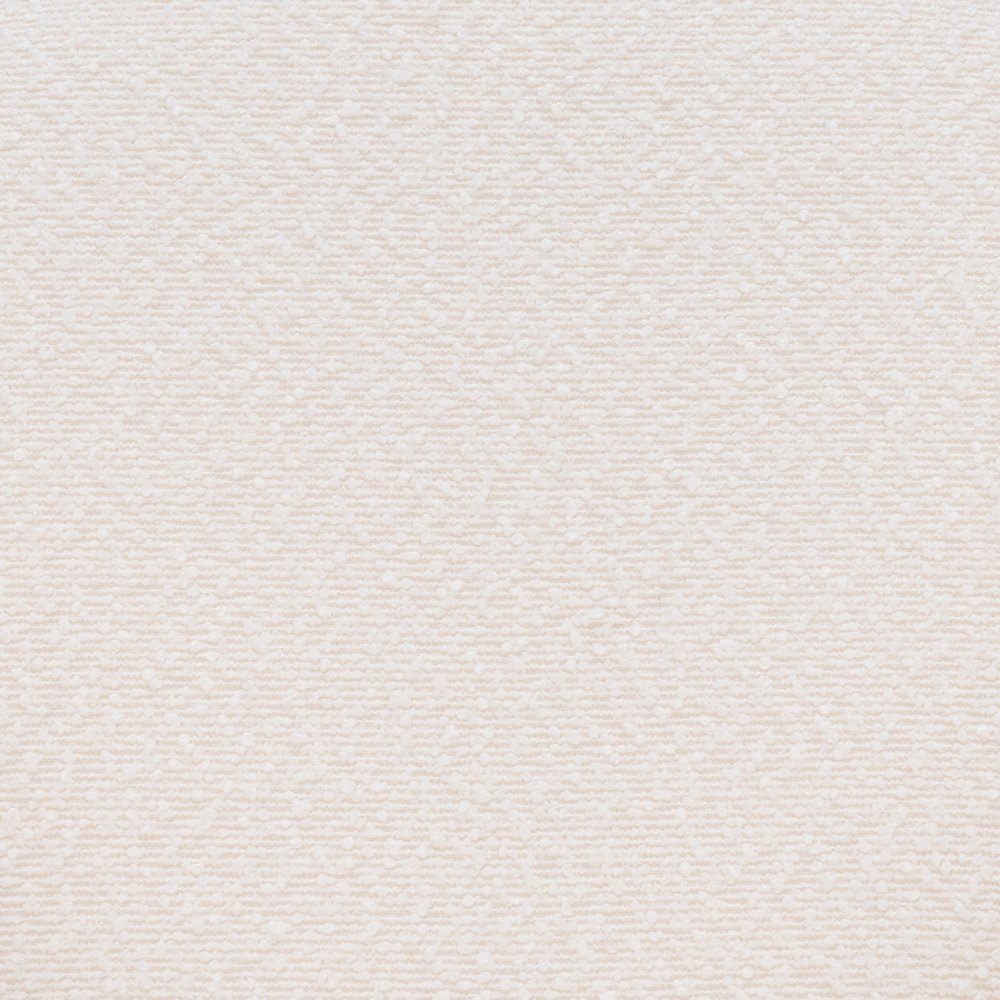 26" Ivory and Black Shearling and Steel Counter Height Bar Chair