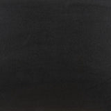 Set of Two 24" Espresso and Black Faux Leather and Steel Counter Height Bar Chairs