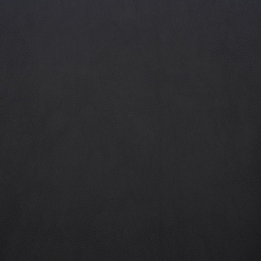 30" Black And Silver Faux Leather And Stainless Steel Bar Height Swivel Bar Chair