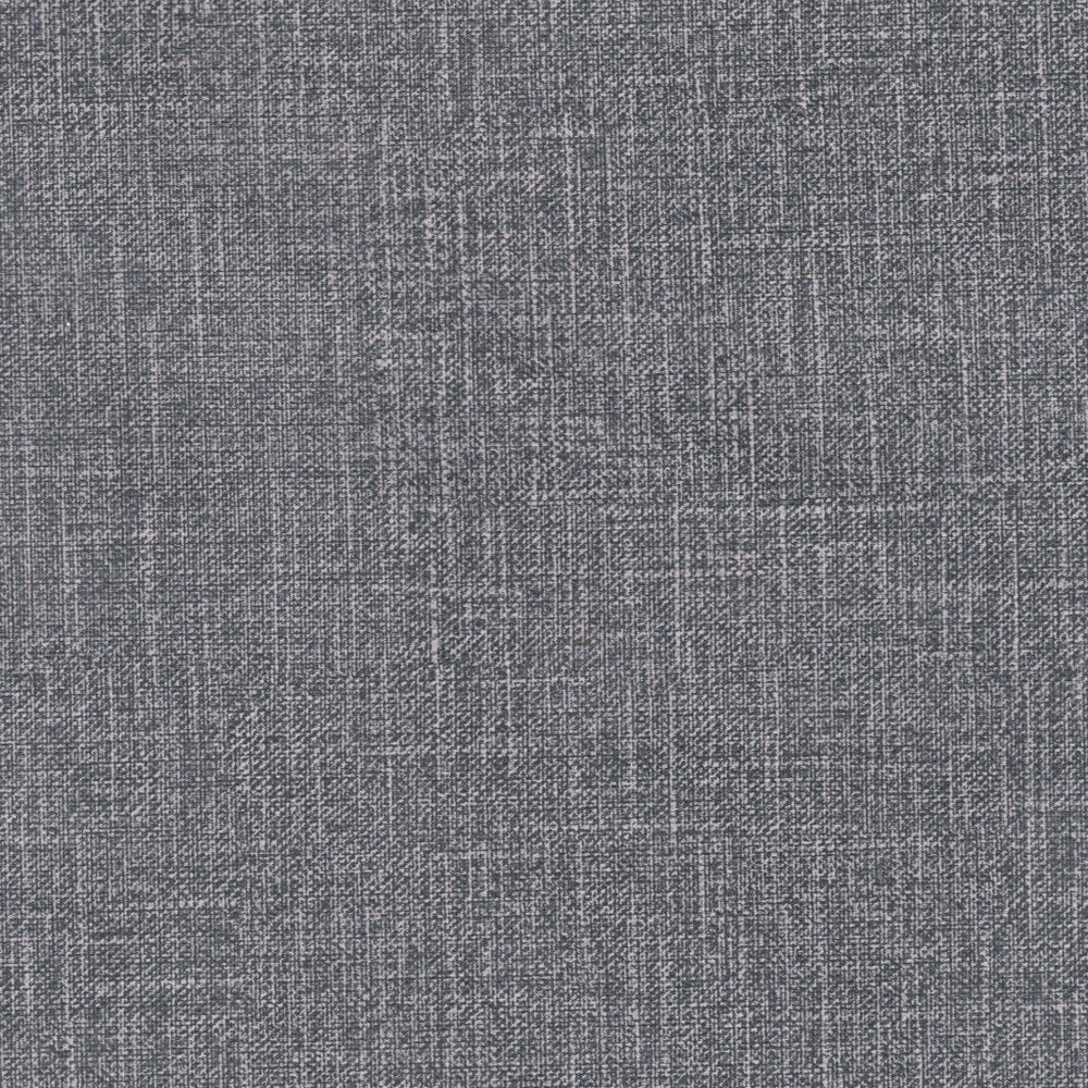 Set of Two Gray and Black Upholstered Faux Leather Dining Arm Chairs