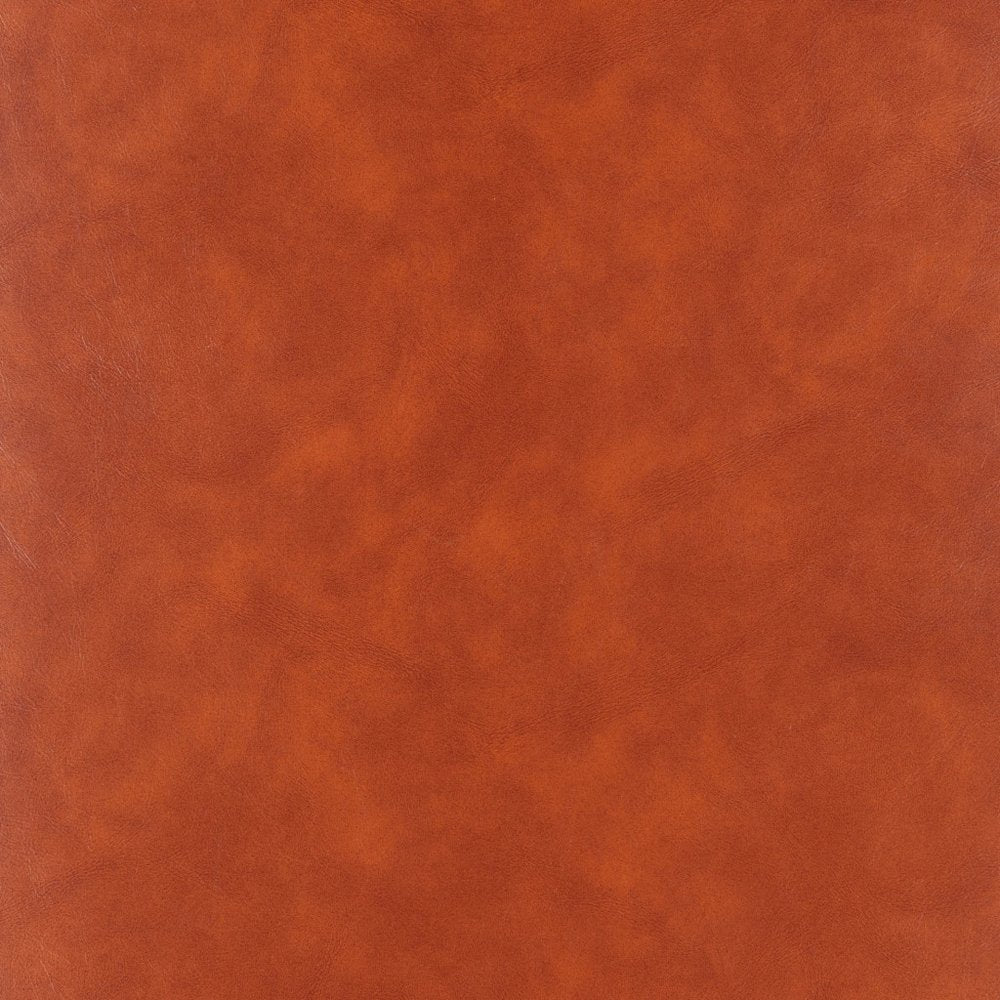 Brown and Black Upholstered Faux Leather Dining Arm Chair