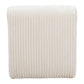 26" White Corduroy And Upholstered Lounge Chair
