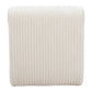 26" White Corduroy And Upholstered Lounge Chair