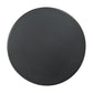 20" Black Iron Round Pedestal End Table