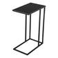 24" Black Iron Abstract End Table