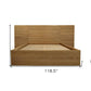 Natural Wood Queen Bed Frame