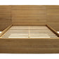 Natural Wood Queen Bed Frame