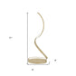 31" Gold Novelty Desk Lamp